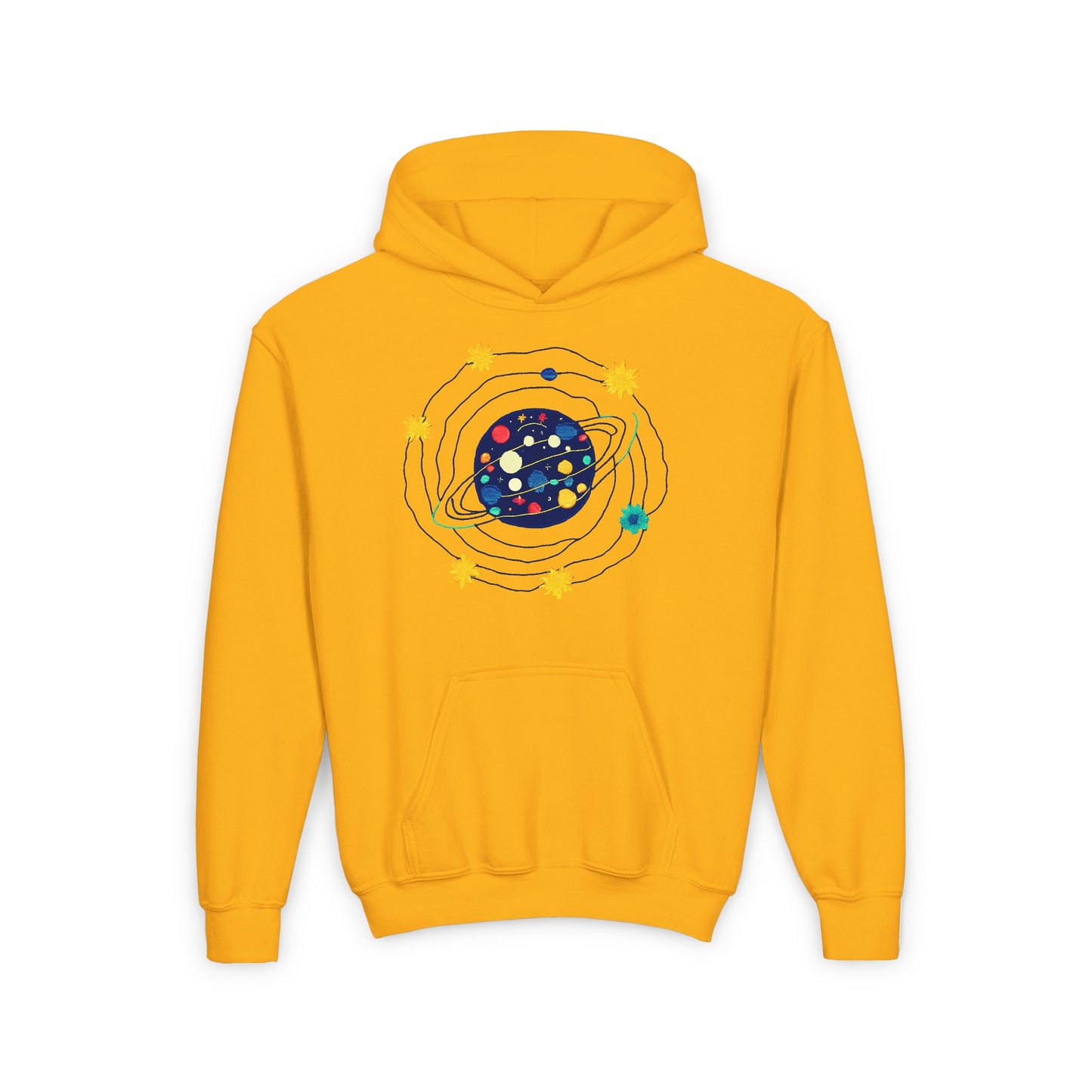 Galaxy Hooded Sweatshirt for Kids