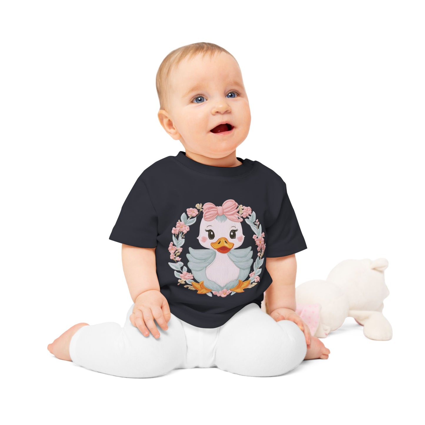 Girl Duck Baby T-Shirt