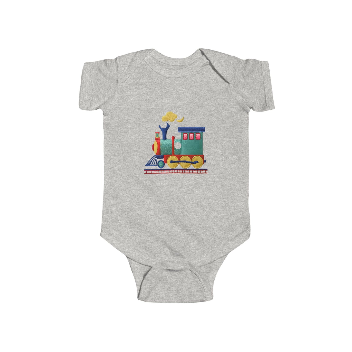Train-Themed Infant Bodysuit
