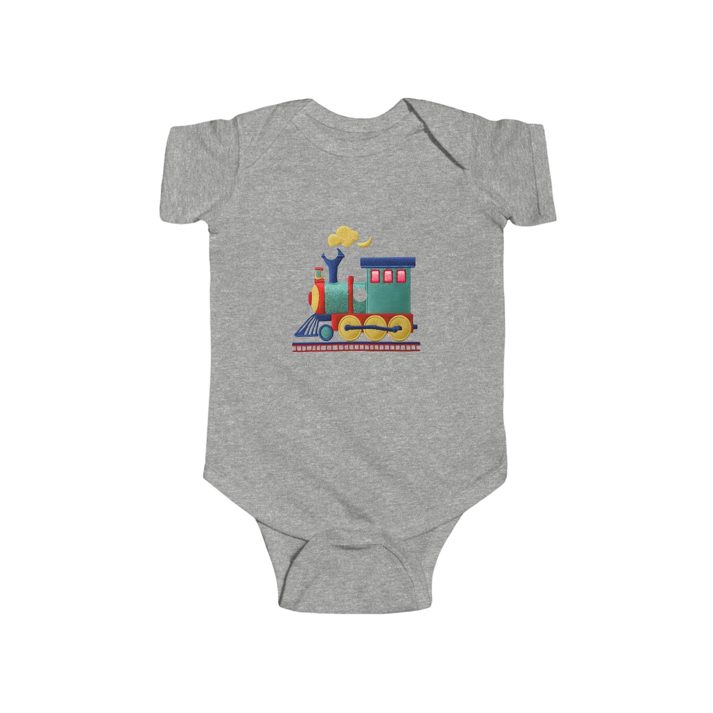 Train-Themed Infant Bodysuit