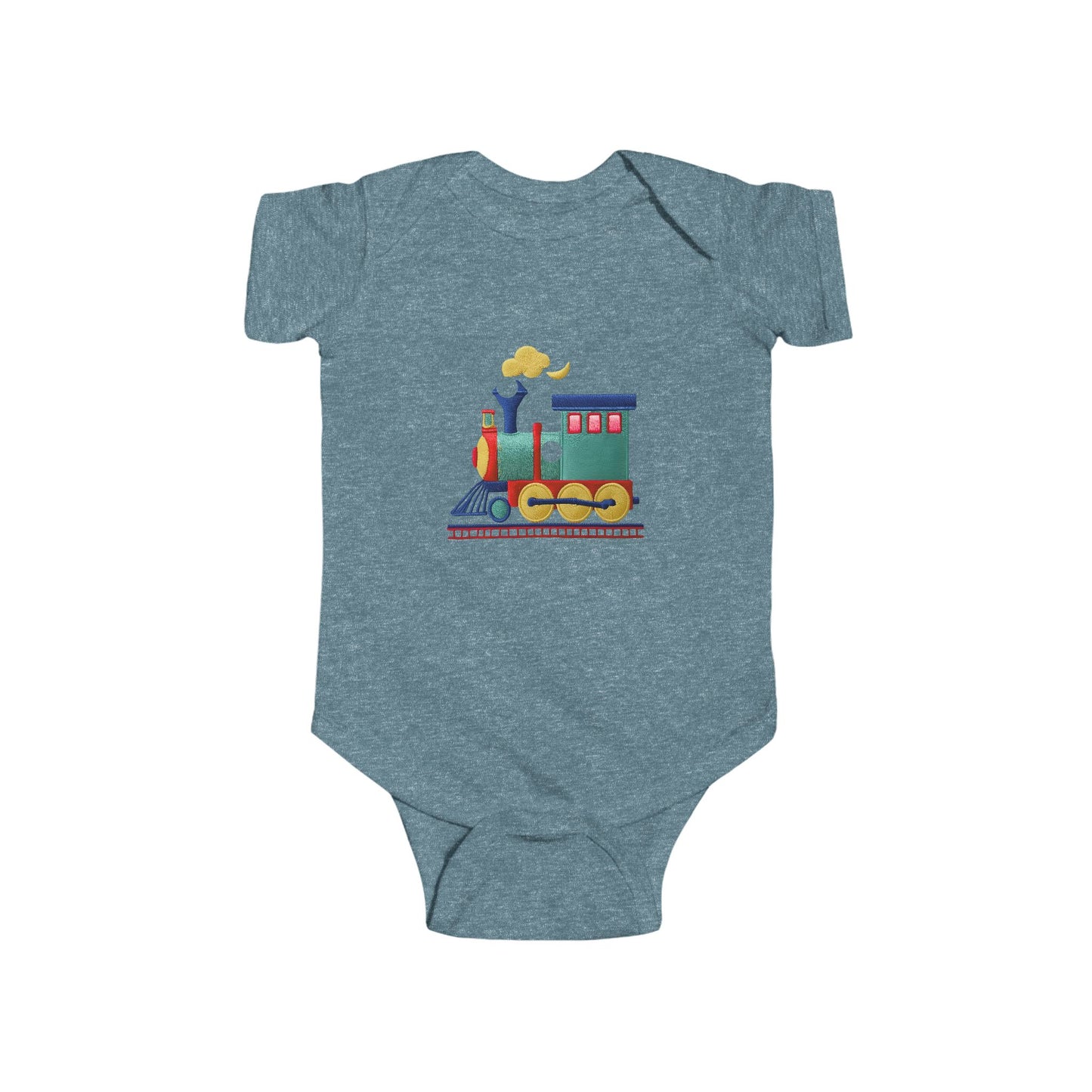 Train-Themed Infant Bodysuit