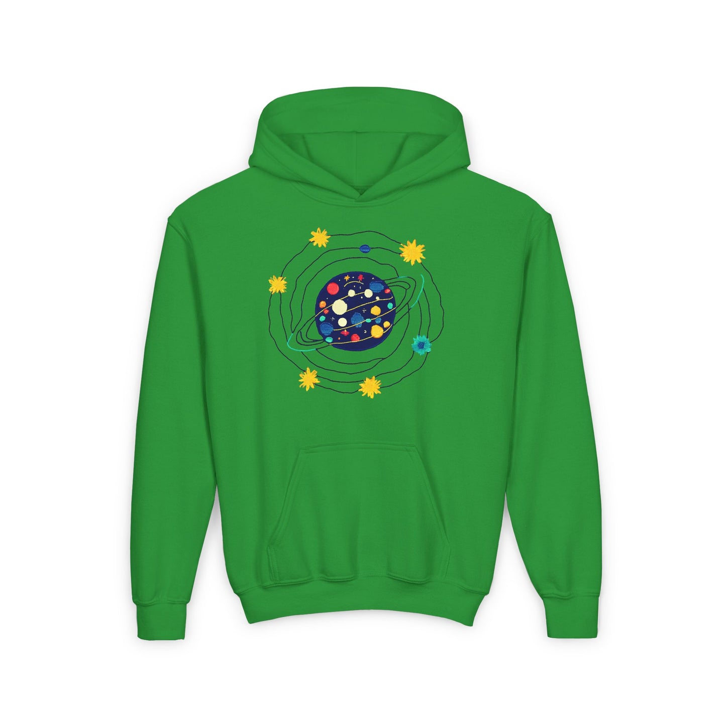 Galaxy Hooded Sweatshirt for Kids