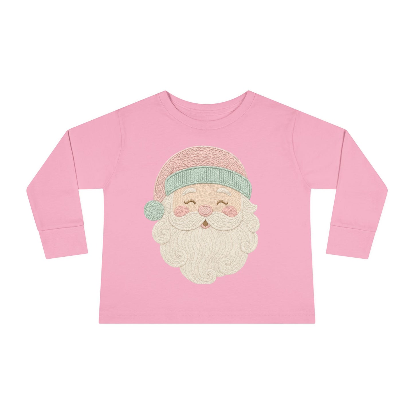 Toddler Christmas Santa Long Sleeve Tee
