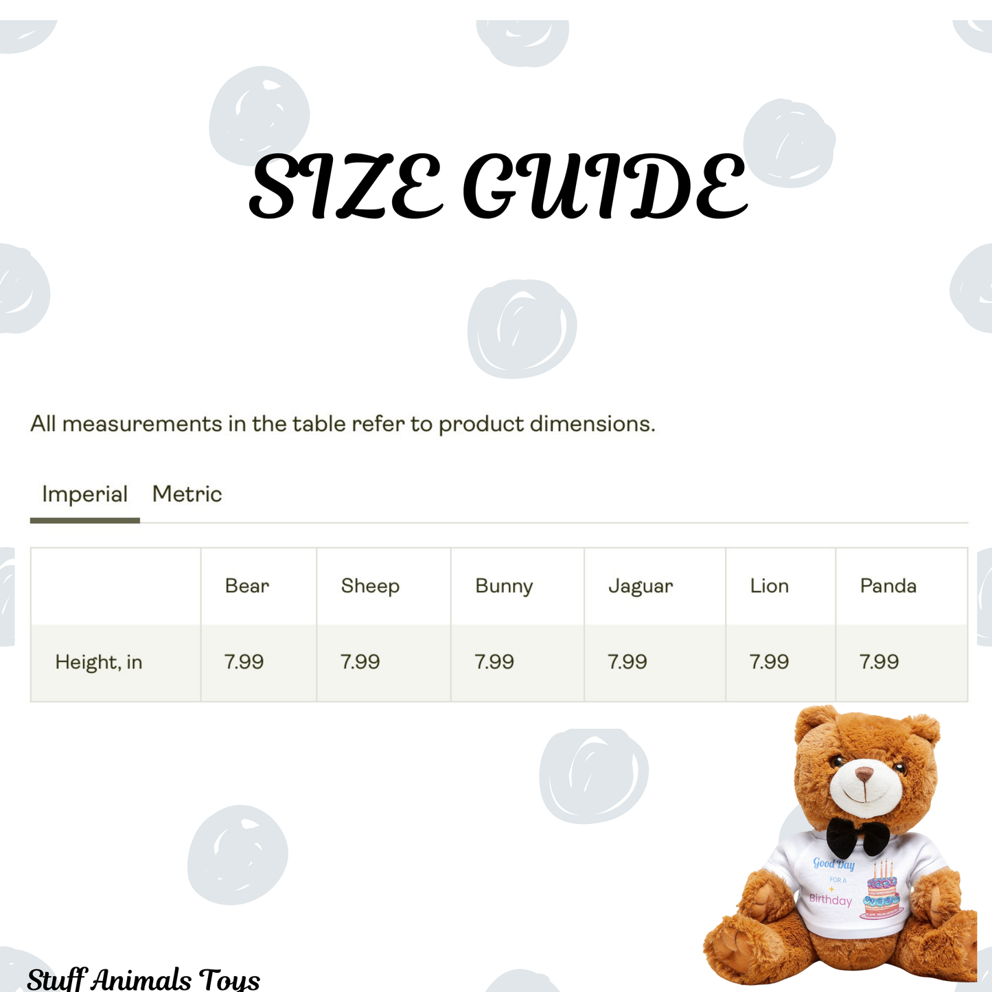 Teddy Bear with Birthday T-Shirt