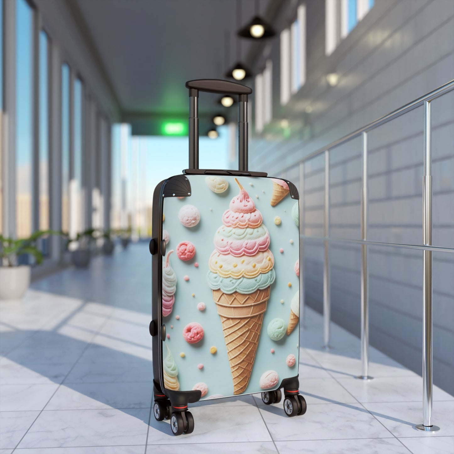 Ice Cream Print Travel Luggage Children’s Suitcase