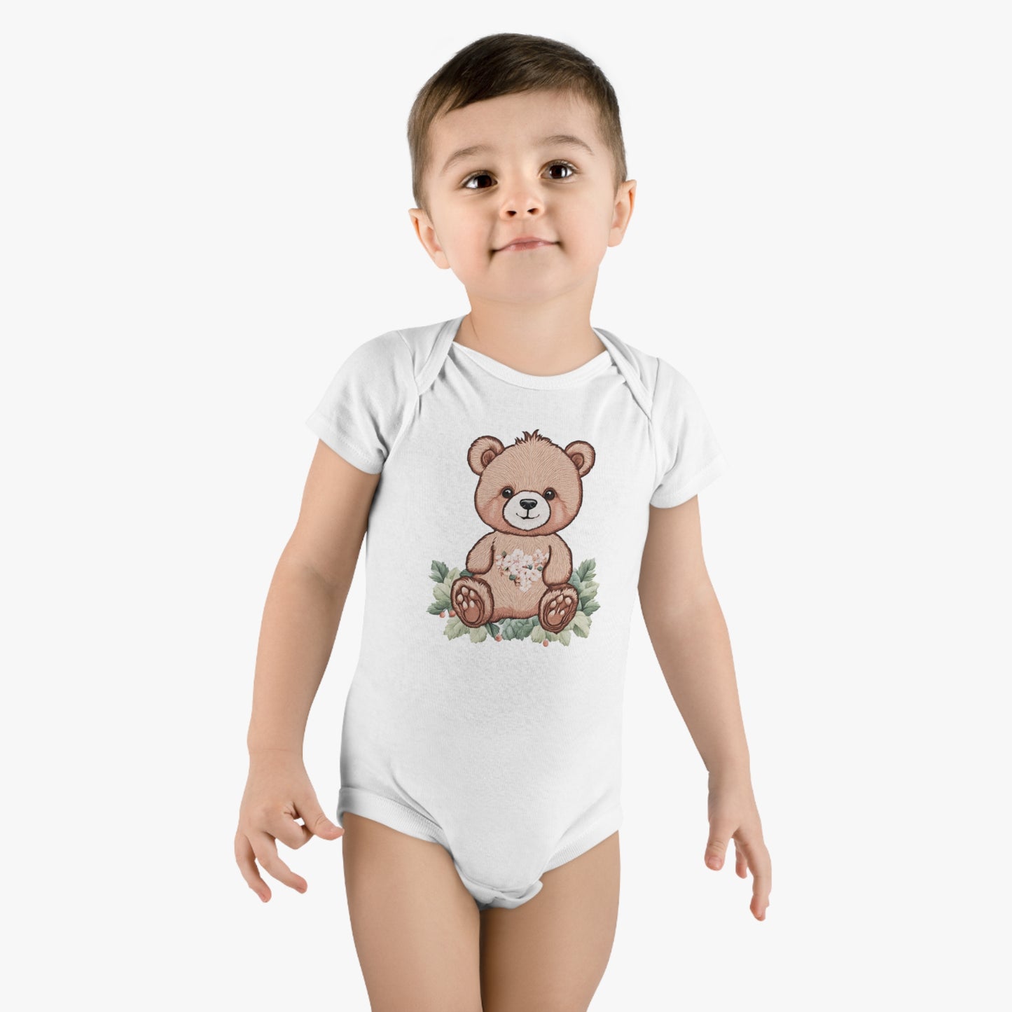 Bear Onesie® Organic Baby Bodysuit