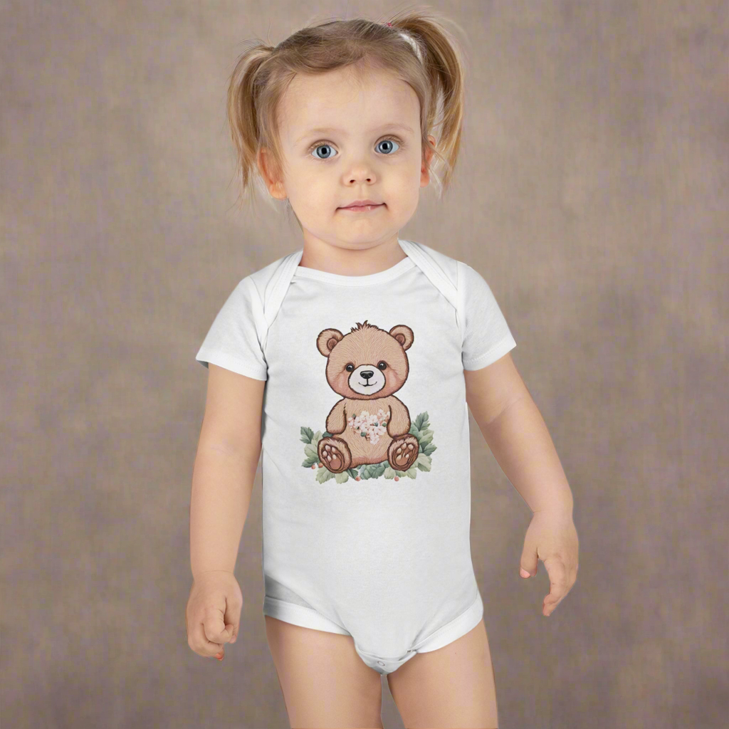 Bear Onesie® Organic Baby Bodysuit