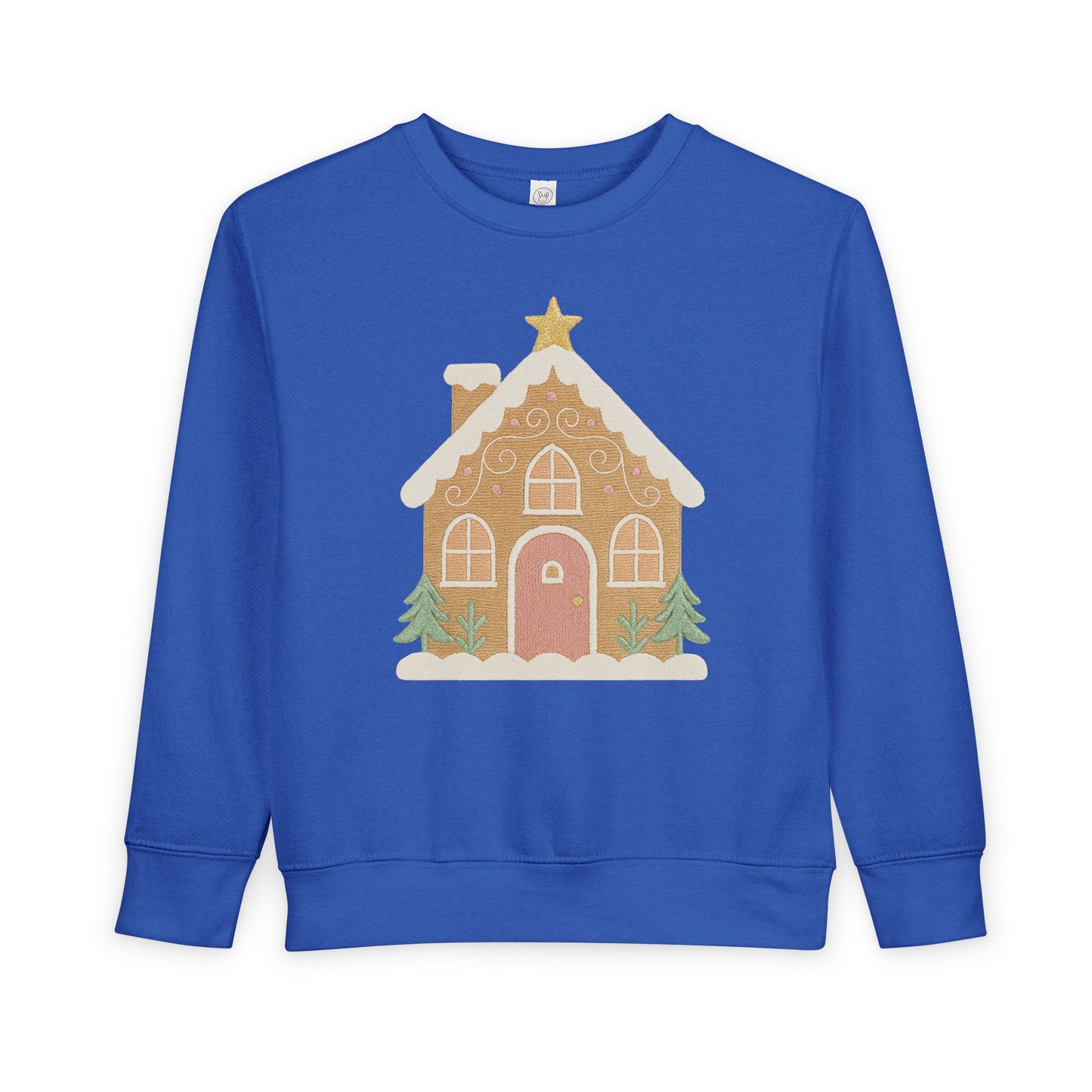 Toddler Sweatshirt - Cute Gingerbread House Christmas Pullover for Kids