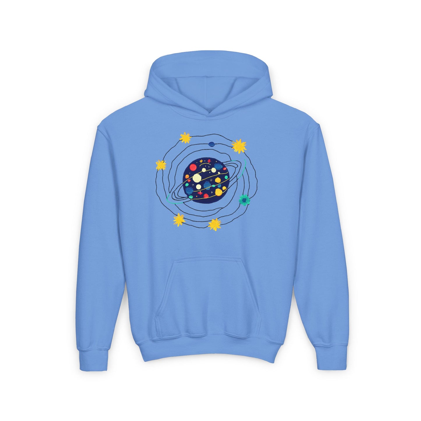 Galaxy Hooded Sweatshirt for Kids