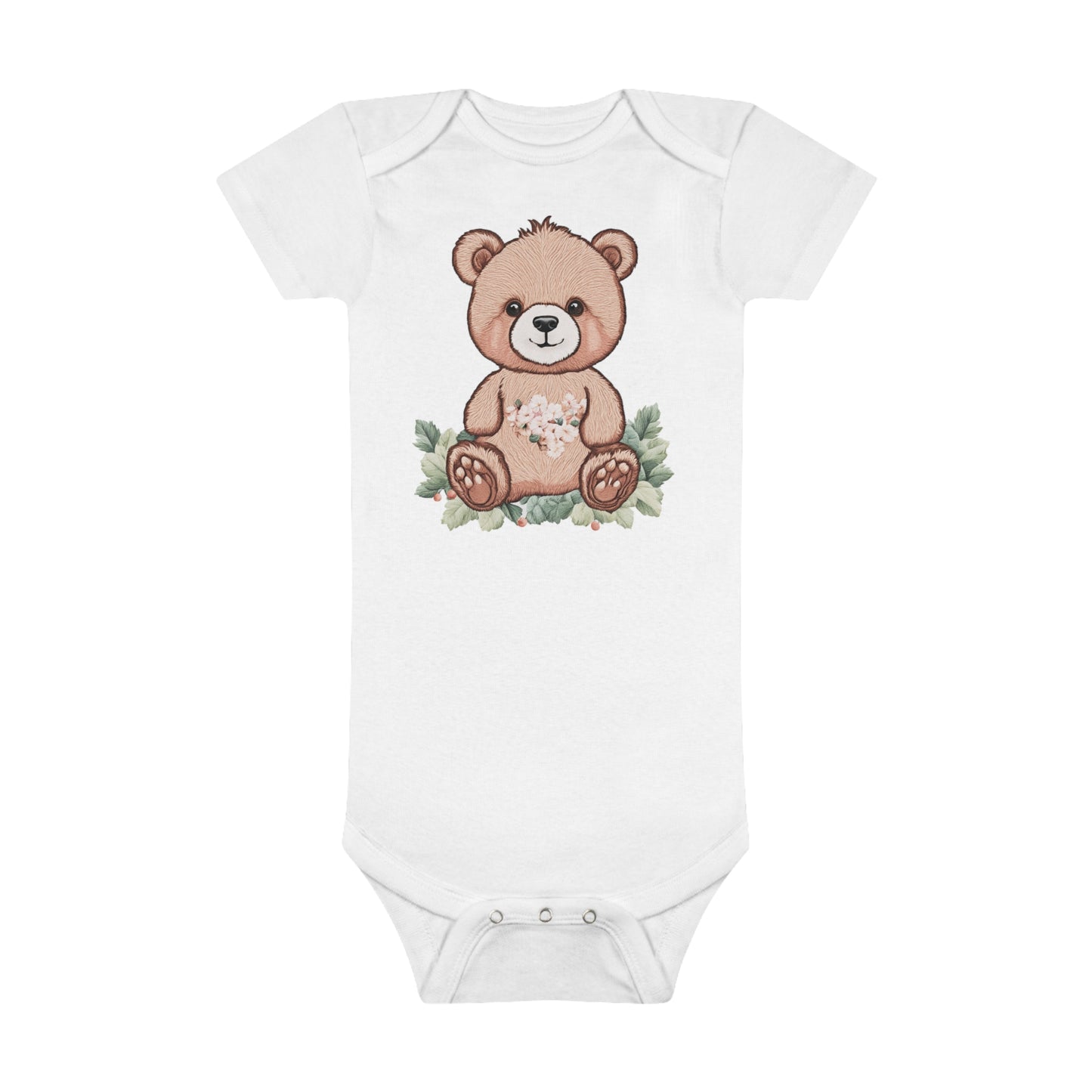 Bear Onesie® Organic Baby Bodysuit