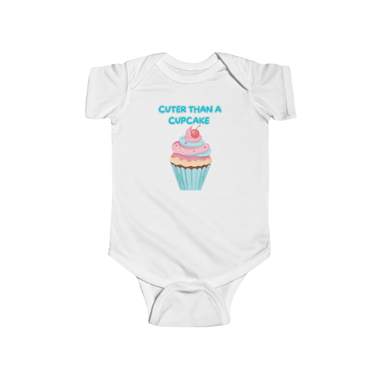 Cupcake Infant Fine Jersey Bodysuit