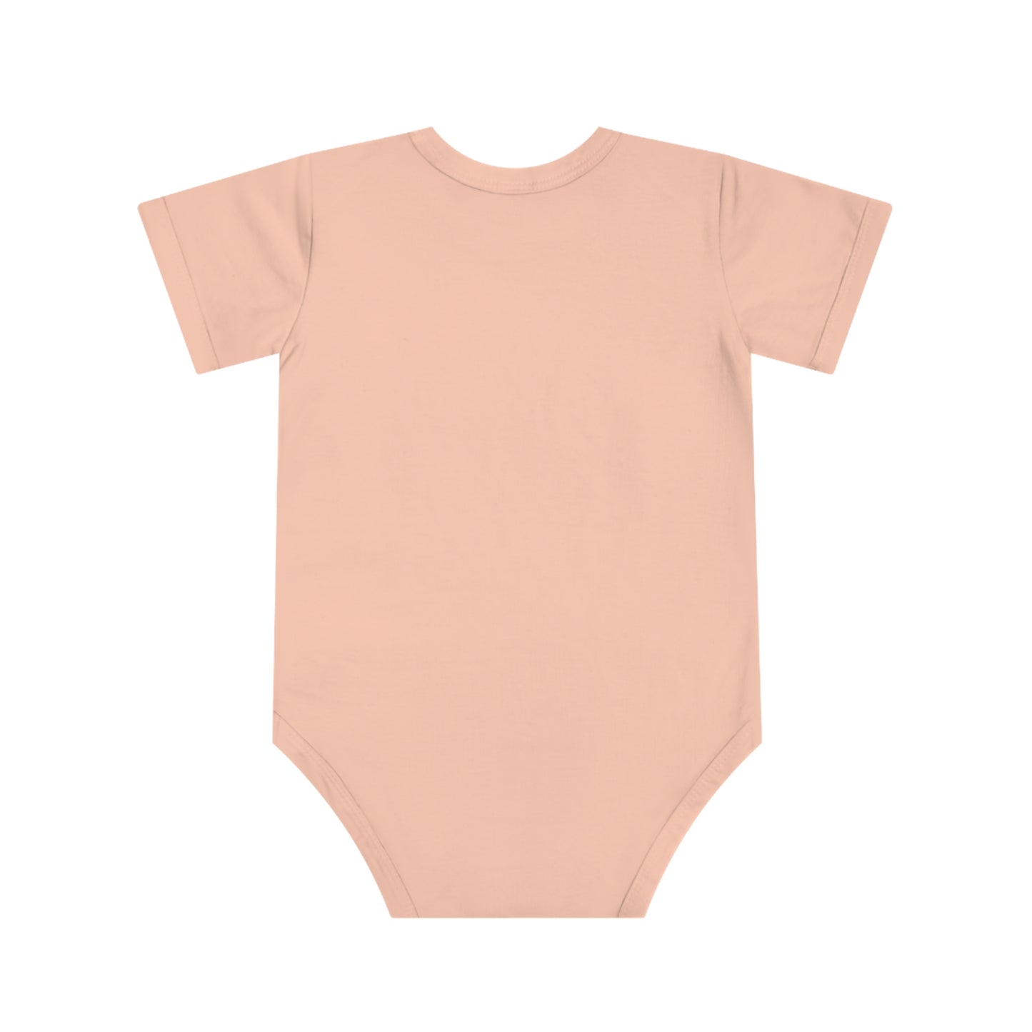 Blue Elephant Baby Short Sleeve Bodysuit