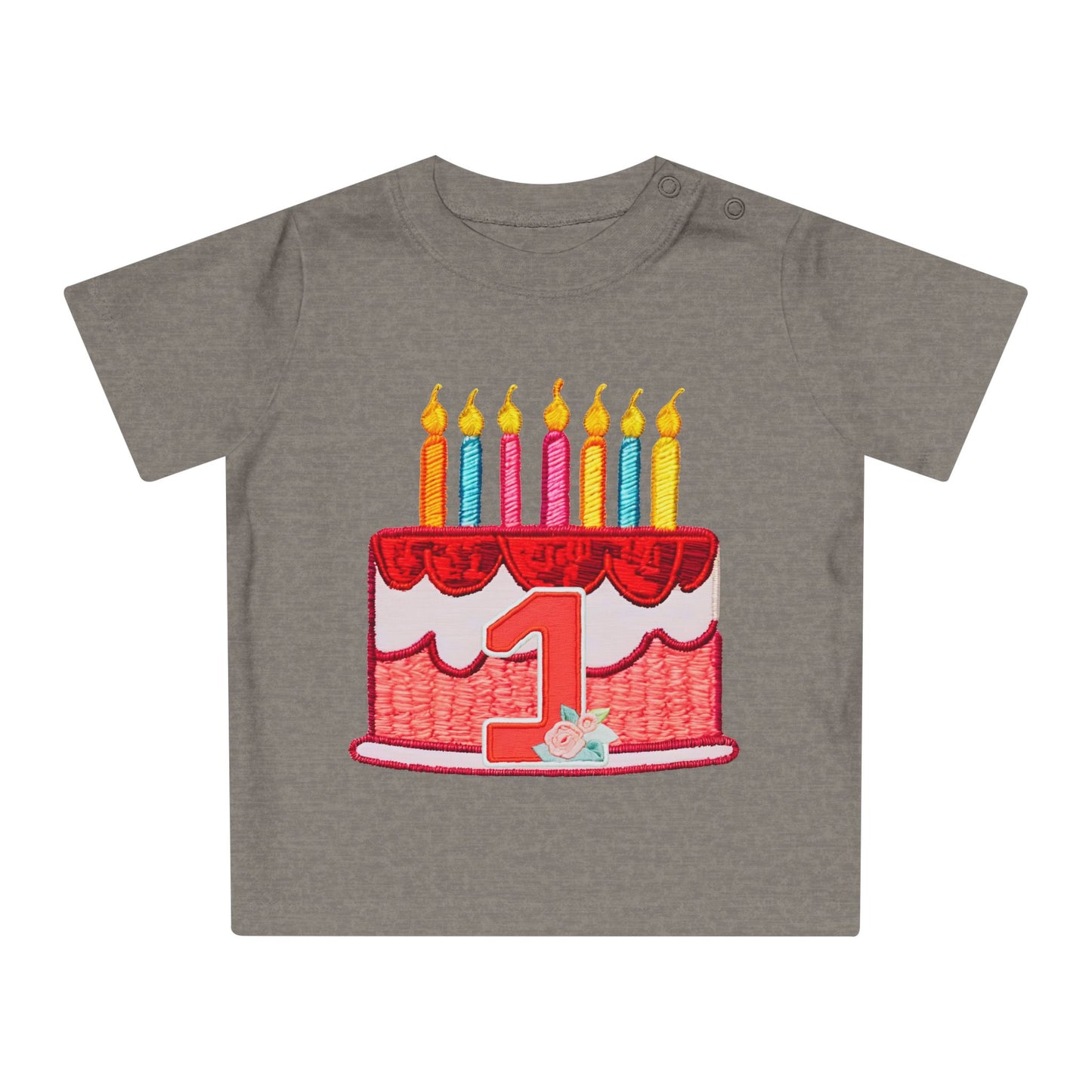 First Birthday Cake Baby T-Shirt