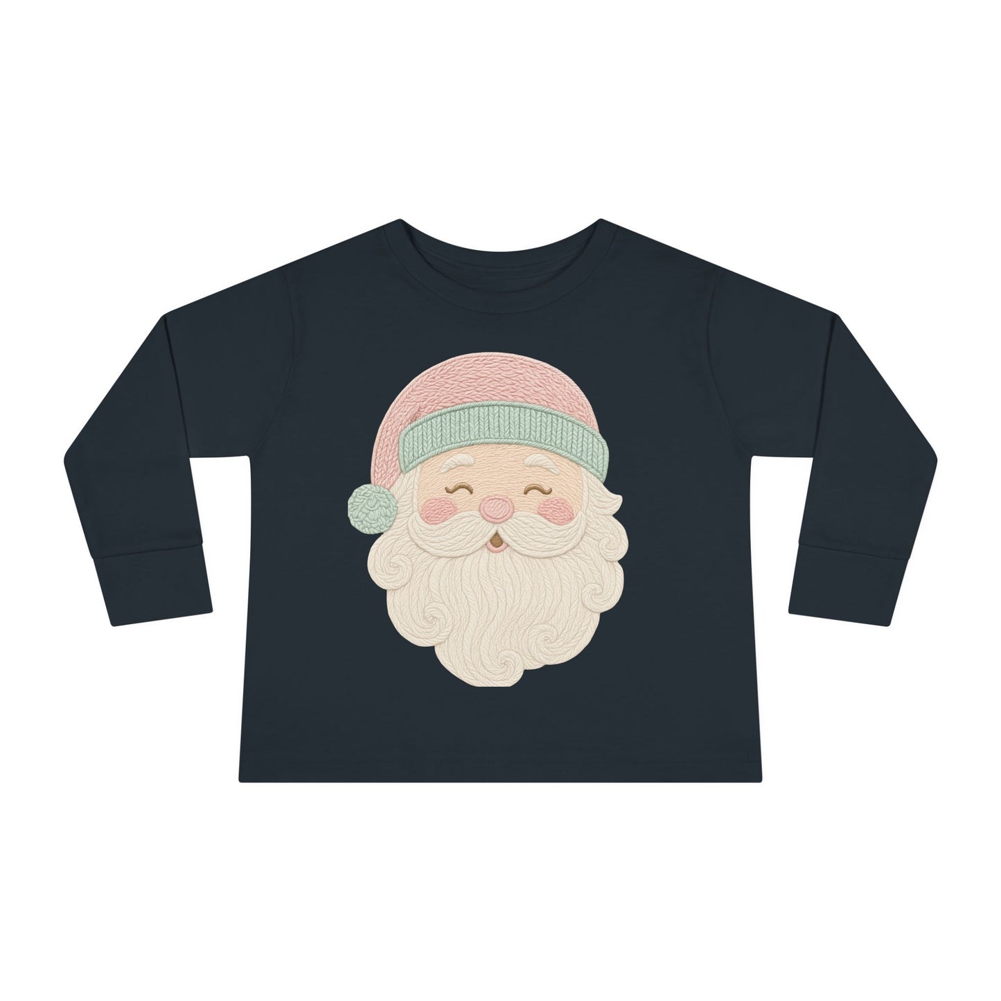 Toddler Christmas Santa Long Sleeve Tee