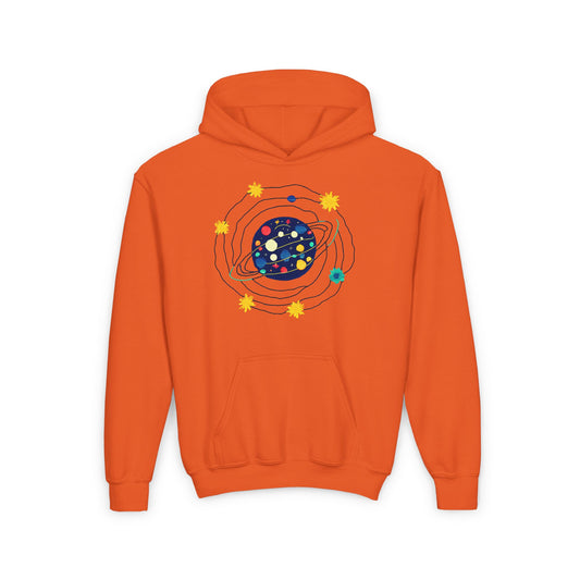 Galaxy Hooded Sweatshirt for Kids