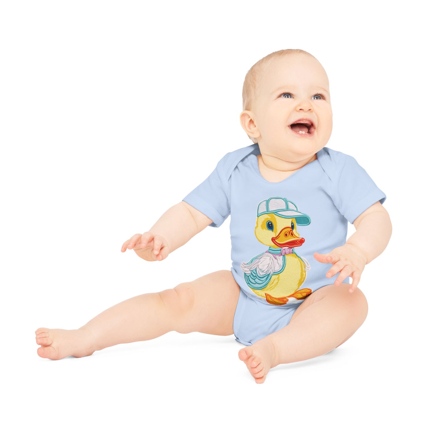 Duckling Baby Organic Short Sleeve Bodysuit