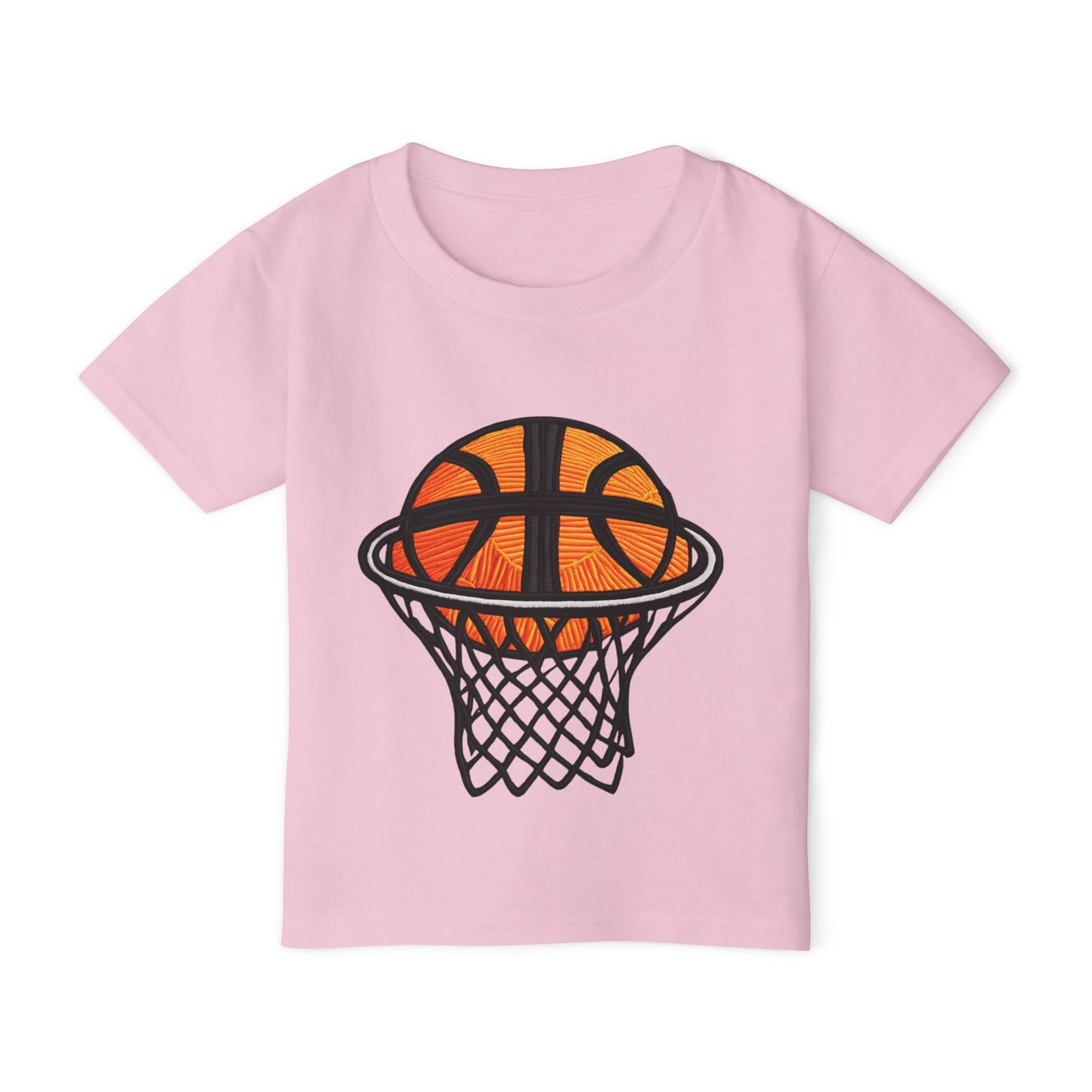 Basketball Heavy Cotton Toddler T-shirt