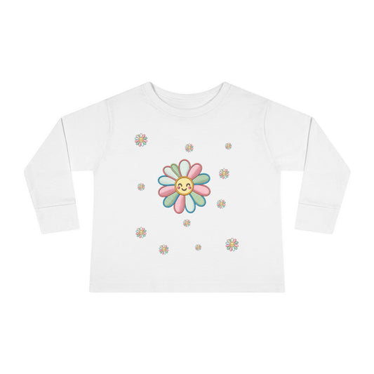 Petals Toddler Long Sleeve Tee