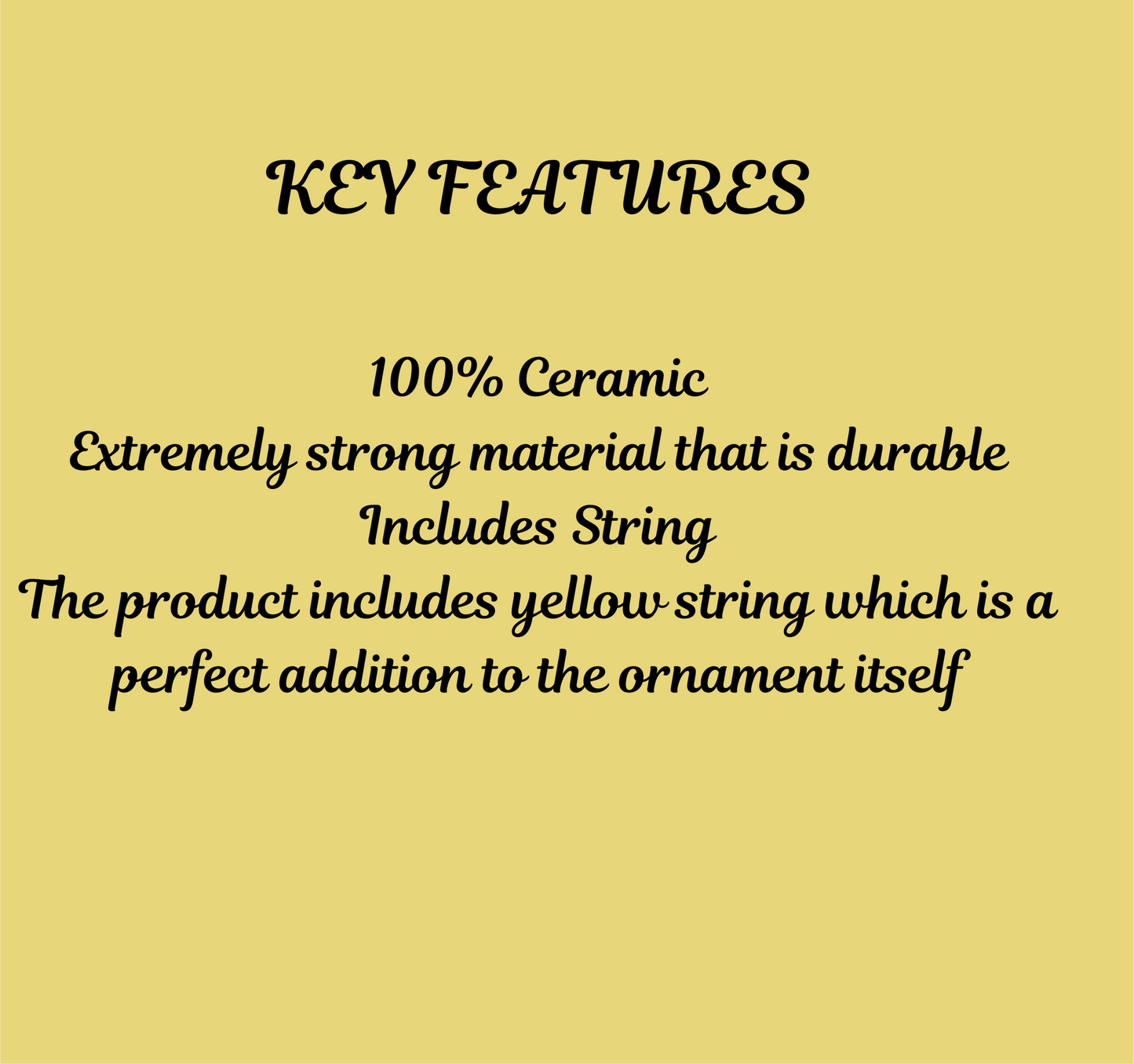 Ceramic Ornament - First Thanksgiving Decoration